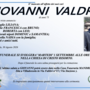 Valdrè Giovanni di anni 75