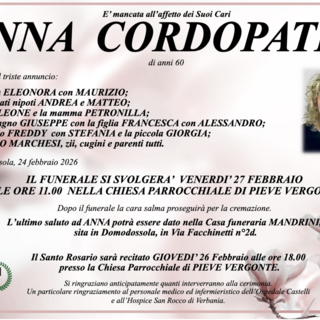 Anna Cordopatri di anni 60