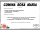 Comina Rosa Maria di anni 94