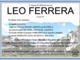 Leo Ferrera di anni 98
