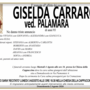 Giselda Carraro ved. Palamara di anni 93 Giselda Carraro ved. Palamara di anni 93