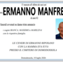 Ermanno Manfredi di anni 82