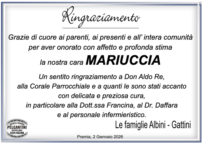 Ringraziamento
