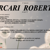 Arcari Roberto di anni 73