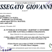 Bessegato Giovanni di anni 87
