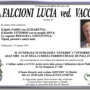 Falcioni Lucia ved. Vaccini di anni 85