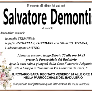 Salvatore Demontis di anni 93