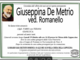 Giuseppina De Metrio ved. Romanello