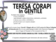 Teresa Corapi in Gentile 89 anni
