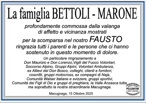Ringraziamento