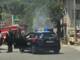 Furgone avvolto dalle fiamme a Varzo VIDEO