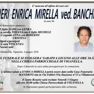 Livieri Enrica Mirella ved. Banchini di anni 86