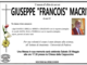 Giuseppe "Francois" Macrì di anni 85