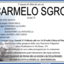 Carmelo Sgro di anni 76