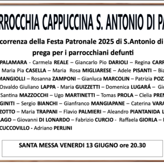 Messa defunti Cappuccina
