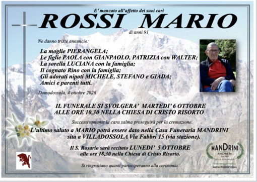 Rossi Mario di anni 91