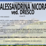 Alessandrina Nicora ved. Dresco 96 anni Alessandrina Nicora ved. Dresco 96 anni