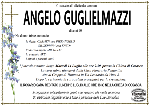 Angelo Guglielmazzi di anni 90