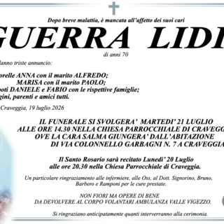 Guerra Lidia di anni 70