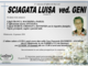 Sciagata Luisa ved. Geni di anni 95