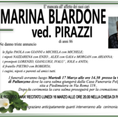Marina Blardone ved. Pirazzi di anni 86