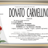 Donato Carmellino di anni 80