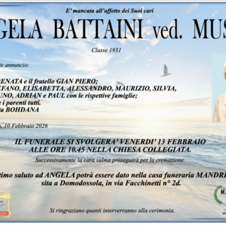 Angela Battaini ved. Musso classe 1931