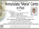 Annunziata "Maria" Cento in Pizzi di anni 86