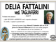 Delia Fattalini ved. Tagliaferri di anni 91