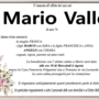 Mario Valle di anni 74
