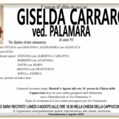 Giselda Carraro ved. Palamara di anni 93 Giselda Carraro ved. Palamara di anni 93