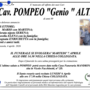 Cav. Pompeo "Genio" Altilia di anni 89