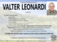 Valter Leonardi di anni 80