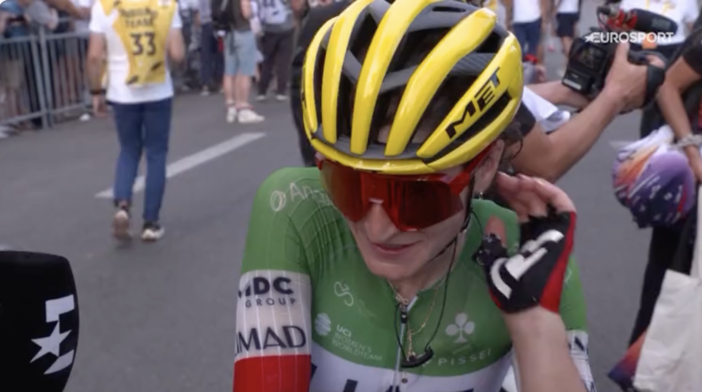 Tour de France Femmes, impresa di Elisa Longo Borghini: è terza nella classifica finale Tour de France Femmes, impresa di Elisa Longo Borghini: è terza nella classifica finale