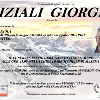 Piziali Giorgio di anni 76