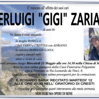 Pierluigi "Gigi" Zariani di anni 66