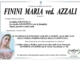 Finini Maria ved. Azzali di anni 91