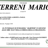 Terreni Mario di anni 84 Terreni Mario di anni 84