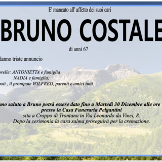 Bruno Costale di anni 67