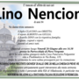 Lino Lencioni di anni 84