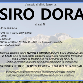 Siro Dora di anni 79 Siro Dora di anni 79