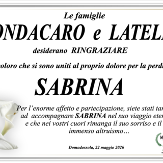 Ringraziamento