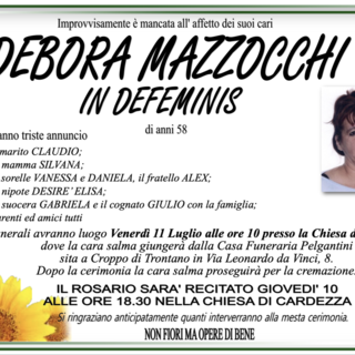 Debora Mazzocchi in Defeminis di anni 58