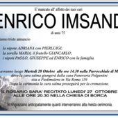 Enrico Imsand di anni 75 Enrico Imsand di anni 75