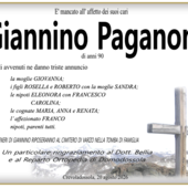 Giannino Paganoni di anni 90