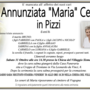 Annunziata "Maria" Cento in Pizzi di anni 86