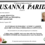 Susanna Paride di anni 85