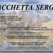 Bacchetta Sergio di anni 69