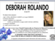 Deborah Rolando 48 anni