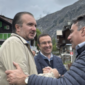 Nella foto da sinistra: Riccardo Molinari, Stefano Candiani e Alberto Preioni Nella foto da sinistra: Riccardo Molinari, Stefano Candiani e Alberto Preioni